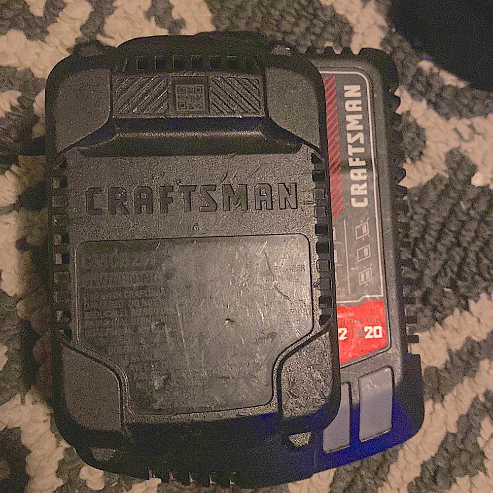 Craftsman, 12V-20V Max Lithium Ion Charger.